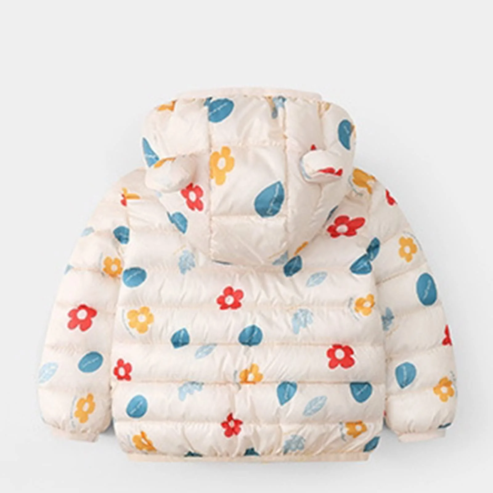 Куртка Осіння з капюшоном для дівчат Пухова, фото №2 Куртка Осіння з капюшоном для дівчат Пухова, фото №2