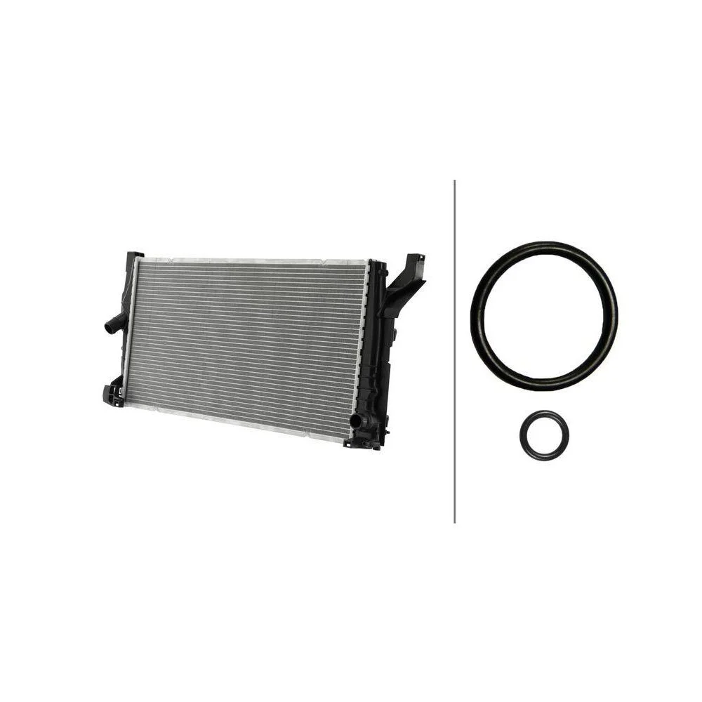 Радіатор охолодження двигуна HELLA 8MK 366 301-951, фото №1