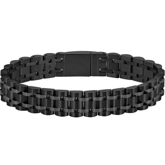 Мужской браслет BOSS Черный, фото №2