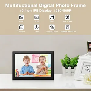 Цифровая фоторамка 10" 1280 x 800 IPS HD USB SD (Non WiFi) synthetic.ua - Фото 1