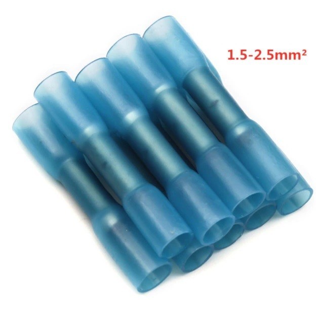 Соединительная гильза с термоусадкой под опресовку для быстрого монтажа Соединитель электрический 40 шт 46210330 Linco, фото №4