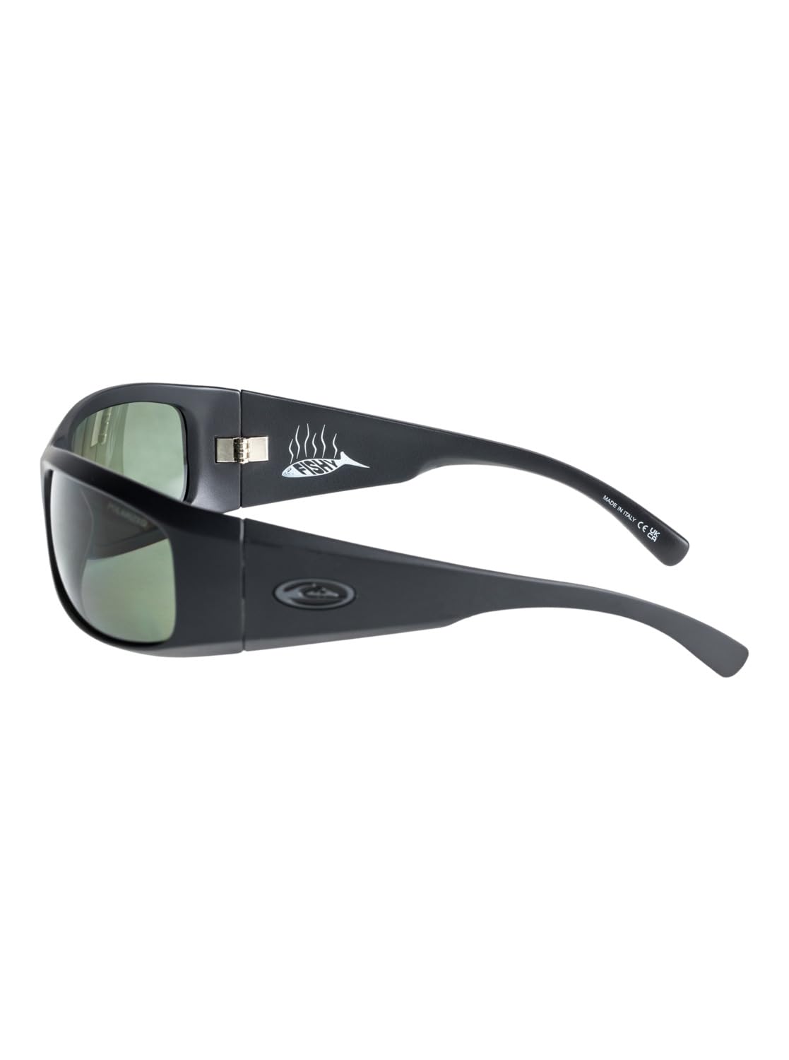 Сонцезахисні окуляри Quiksilver Fishy Polarized Чорний, Чорний/Зелений Plz, фото №4