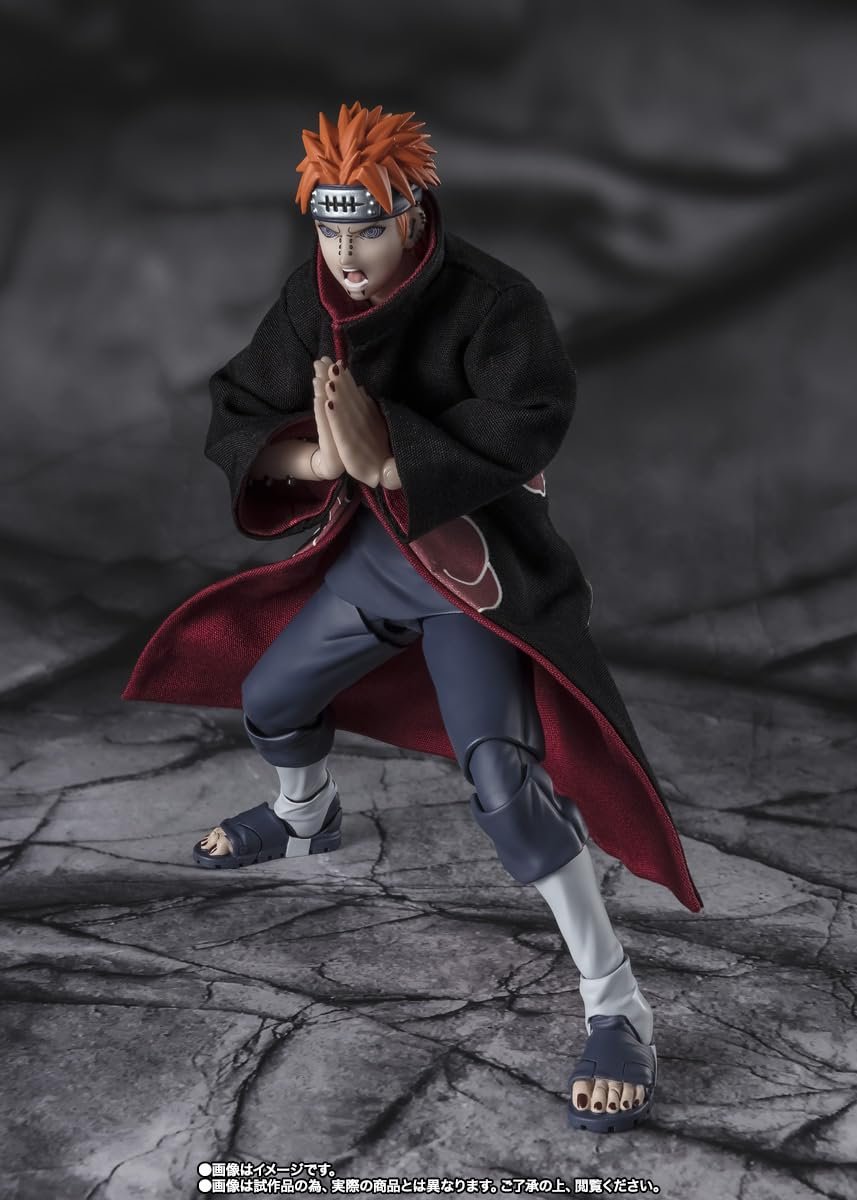 Екшн-фігурка Пейн Тендо Six Path Rinnegan Naruto Shippuden Bandai Spirits S.H.Figuarts TAMASHII NATIONS, фото №6
