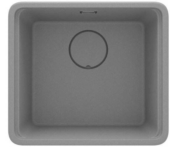 Deante Мийка кухонна Momi граніт квадрат без крила 500х440х230мм чаша 1 універсальна сірий, фото №1 Deante Мийка кухонна Momi граніт квадрат без крила 500х440х230мм чаша 1 універсальна сірий, фото №1