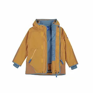 Детская зимняя парка Finkid Talvinen Husky Sporty со съемным капюшоном synthetic.ua - Фото 1