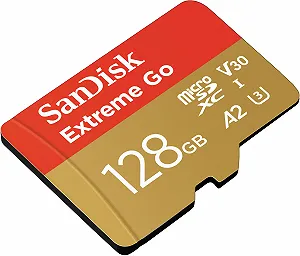 Карта памяти microSDXC SanDisk Extreme Go 128 GB UHS-I V30 Class 10 U3 synthetic.ua - Фото 1