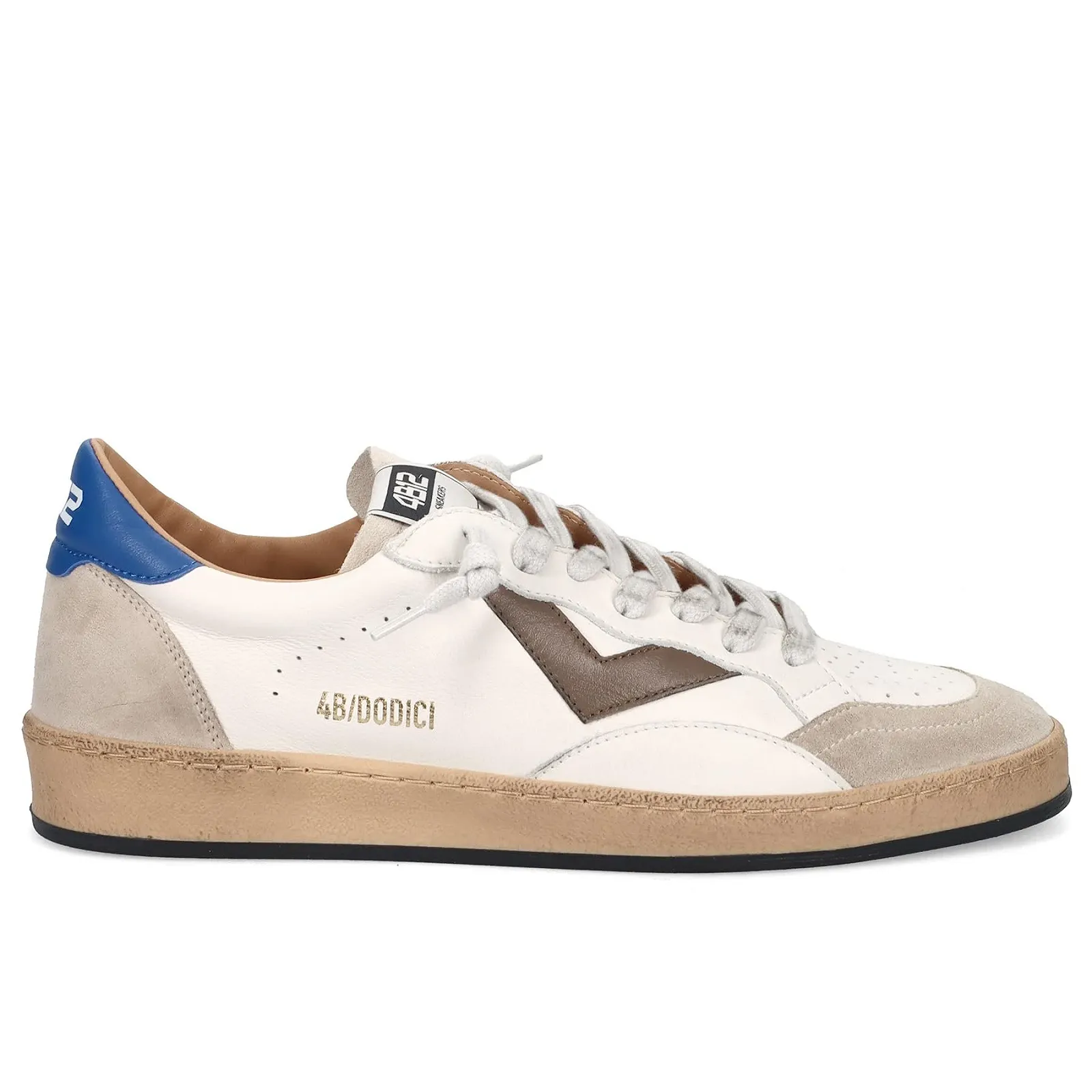 Кросівки Play New U 4B12 Чоловічі Білий, Коричневий та Синій, фото №1 Кросівки Play New U 4B12 Чоловічі Білий, Коричневий та Синій, фото №1