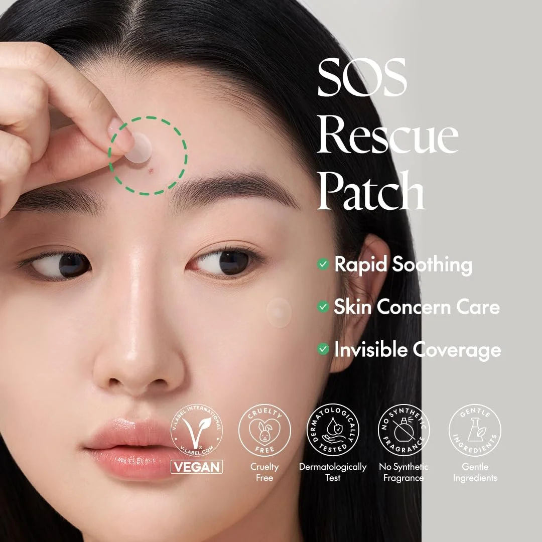 Патчі для обличчя PURITO SEOUL Wonder Releaf Centella Spot Patch, Korean Centella, для чутливої шкіри, заспокійливі, 51 шт, фото №5