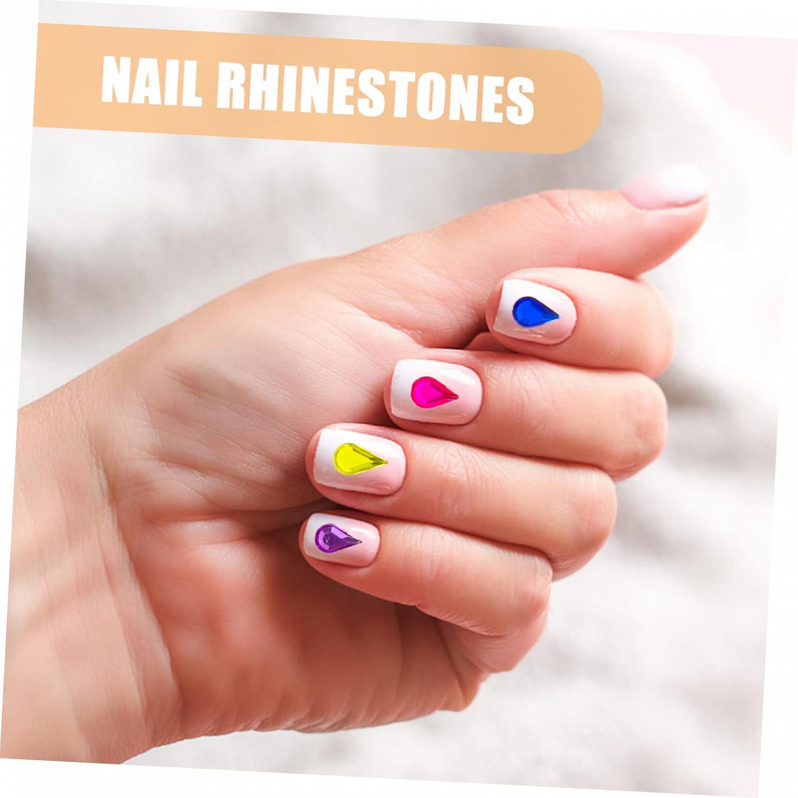 Стрази для нігтів Healeved, 5 аркушів, кристали, фото №2