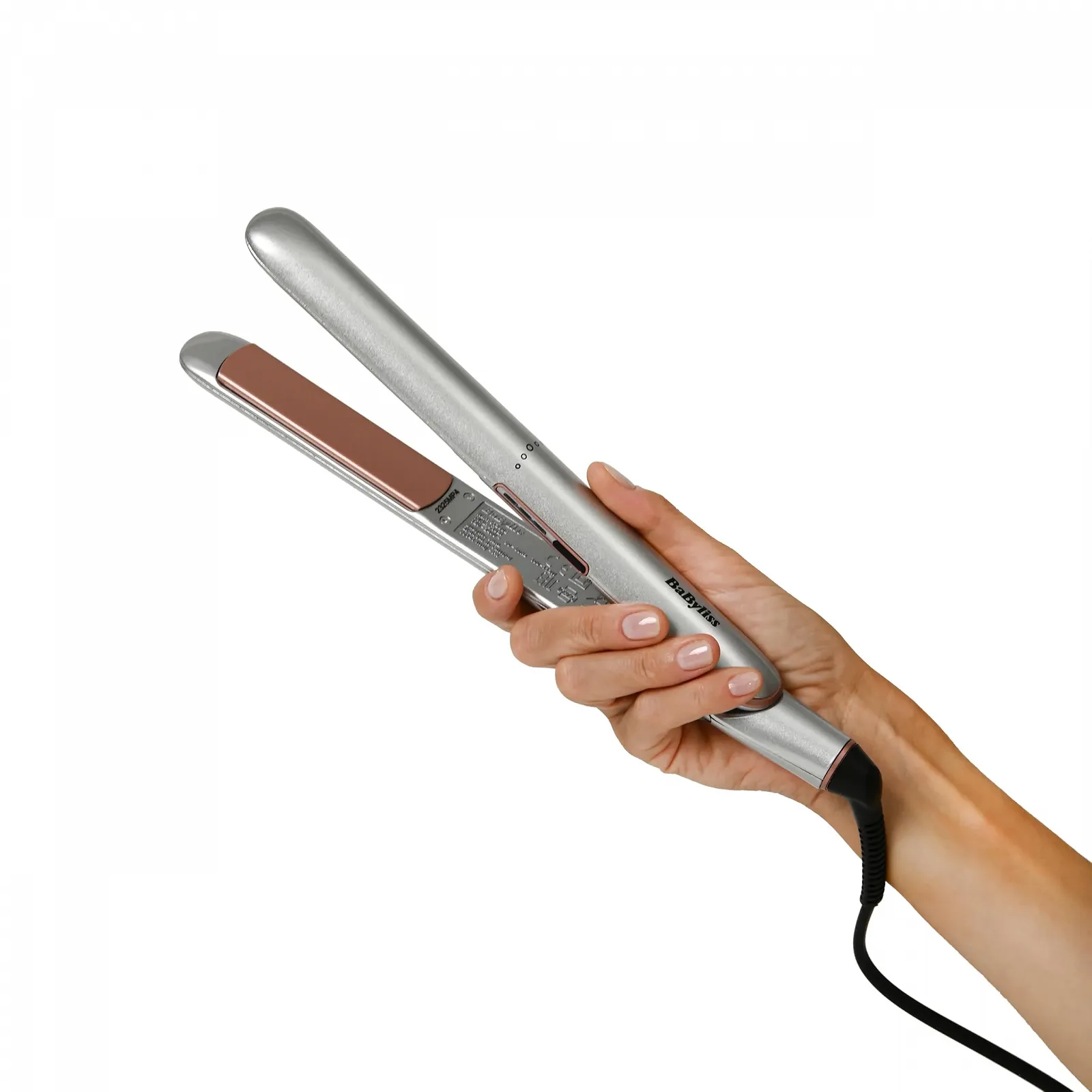 Выпрямитель для волос BaByliss Cosmos ST260E керамический 180-235°C Серебристый, фото №2 Выпрямитель для волос BaByliss Cosmos ST260E керамический 180-235°C Серебристый, фото №2
