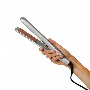 Выпрямитель для волос BaByliss Cosmos ST260E керамический 180-235°C Серебристый synthetic.ua - Фото 1