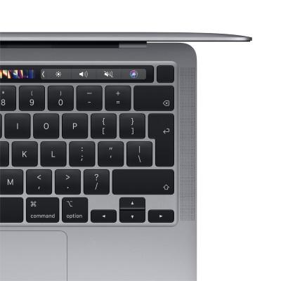 Ноутбук Apple A2338 MacBook Pro TB 13.3" Retina Space Grey Z11C000Z3 IPS 2560x1600 блискучий M1 Chip RAM 16 ГБ SSD 512 без ОП Wi-Fi / веб-камера macOS Big Sur 1.4 кг сірого клавіатури з підсвітом панелі, фото №3 Ноутбук Apple A2338 MacBook Pro TB 13.3" Retina Space Grey Z11C000Z3 IPS 2560x1600 блискучий M1 Chip RAM 16 ГБ SSD 512 без ОП Wi-Fi / веб-камера macOS Big Sur 1.4 кг сірого клавіатури з підсвітом панелі, фото №3