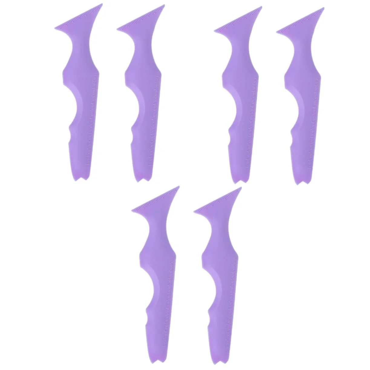 Аппликатор Angoily Beauty Ruler Eyeshadow Guide для подводки из силикона набор из 6 штук, фото №1 Аппликатор Angoily Beauty Ruler Eyeshadow Guide для подводки из силикона набор из 6 штук, фото №1