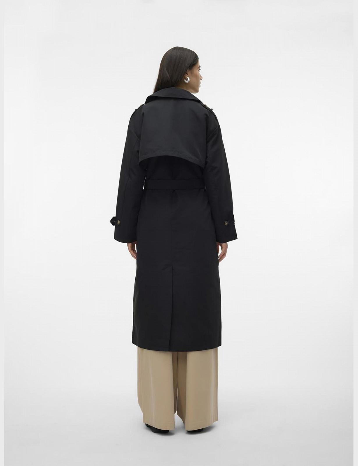 Тренчкот VERO MODA Vmchloe Long Trenchcoat Noos Женский, фото №4 Тренчкот VERO MODA Vmchloe Long Trenchcoat Noos Женский, фото №4