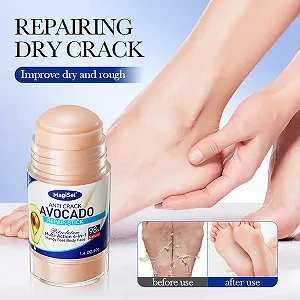 Крем-стик для ног Avocado увлажняющий против трещин для сухой кожи и пяток 40 г synthetic.ua - Фото 1