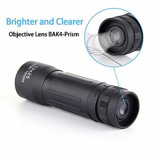 Бинокль CAZARU Ultra HD 10x25 Mini Pocket Monocular Telescope Компактный synthetic.ua - Фото 1