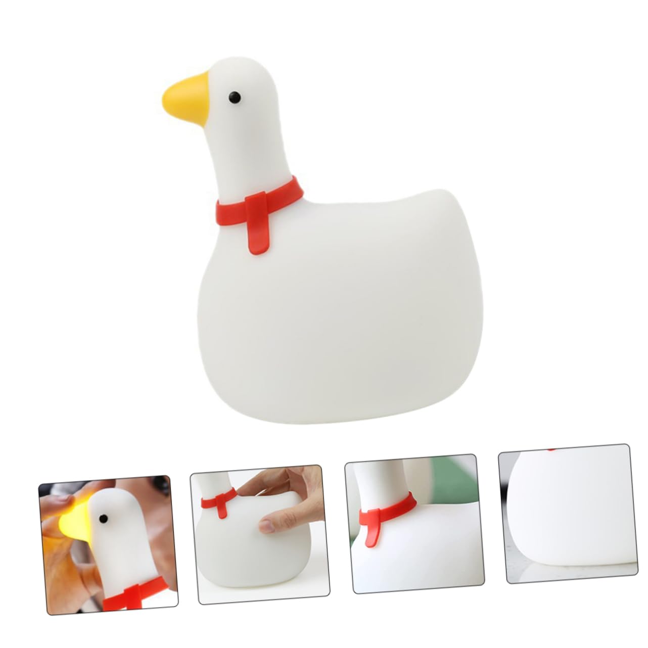 Світильник DOITOOL Goose Silicone Lamp ABS Білий, фото №5