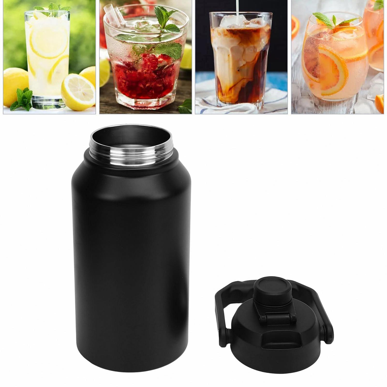Термопляшка HEEPDD 3 л Stainless Steel Black, фото №8 Термопляшка HEEPDD 3 л Stainless Steel Black, фото №8