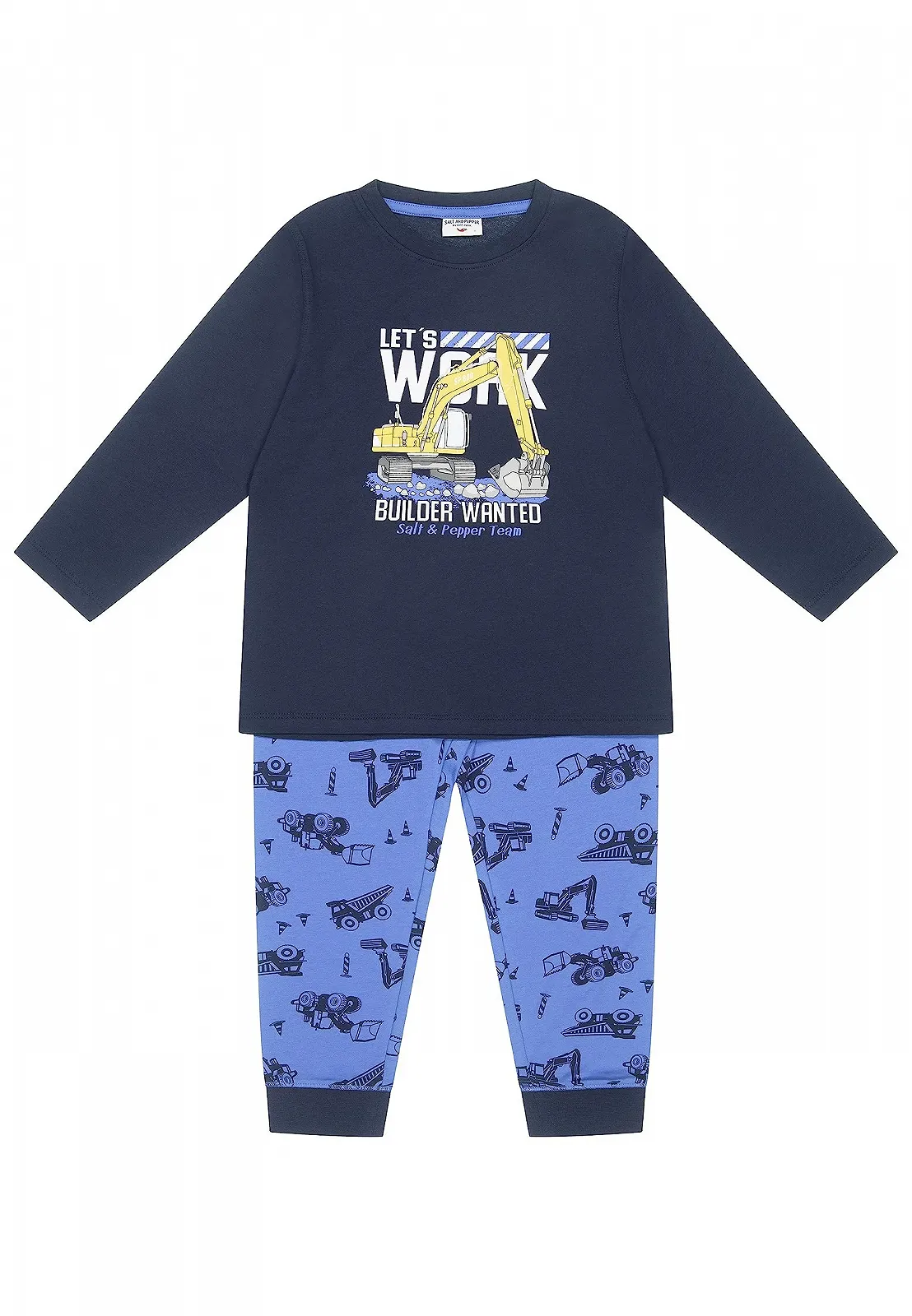 Піжама SALT AND PEPPER для хлопчиків Екскаватор, фото №1