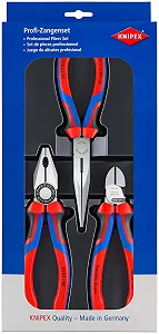 Набор плоскогубцев Knipex 00 20 11 из трех плоскогубцев - Фото 1