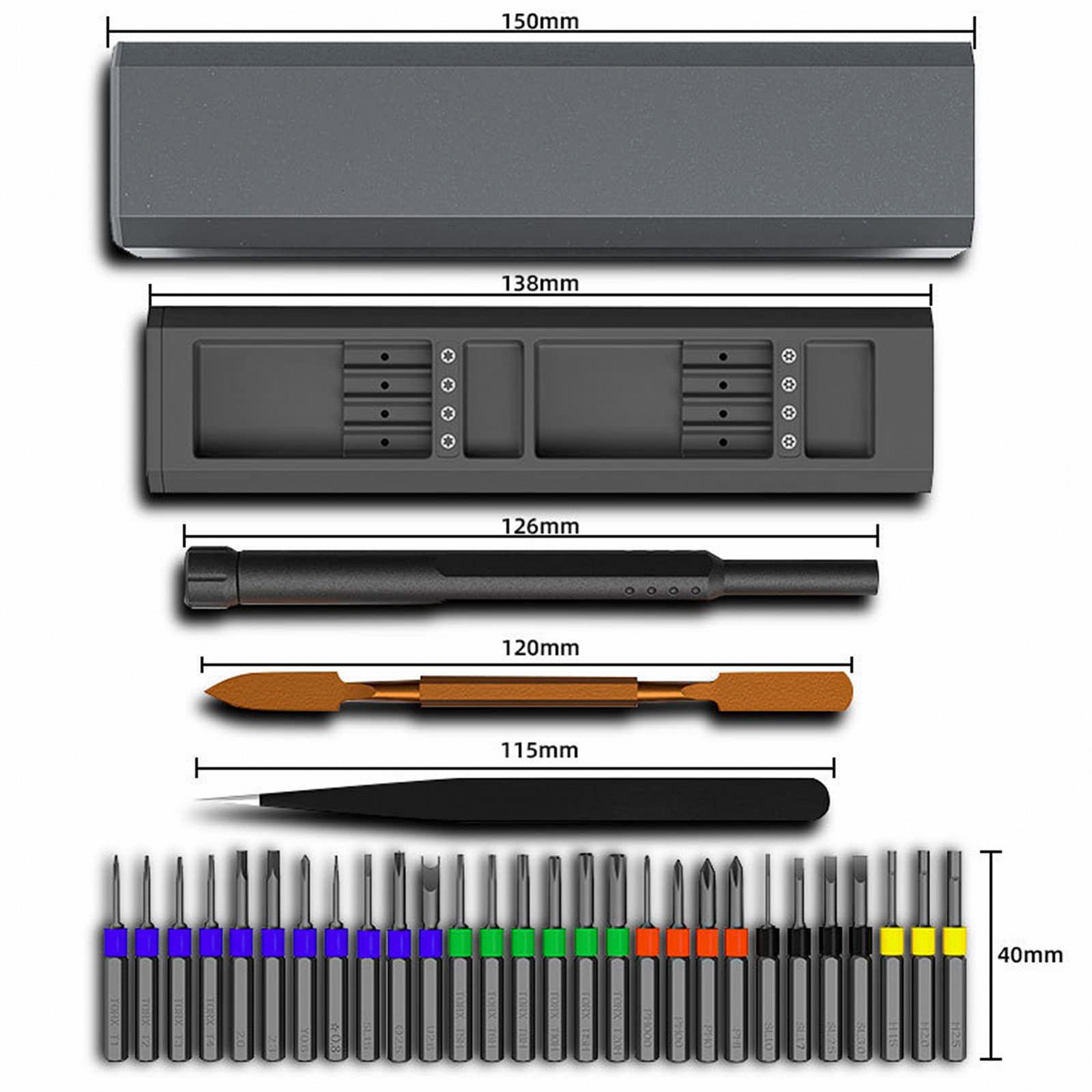 Набор отверток Multi-Function 30 в 1 Мини Магнитная Точность, фото №7