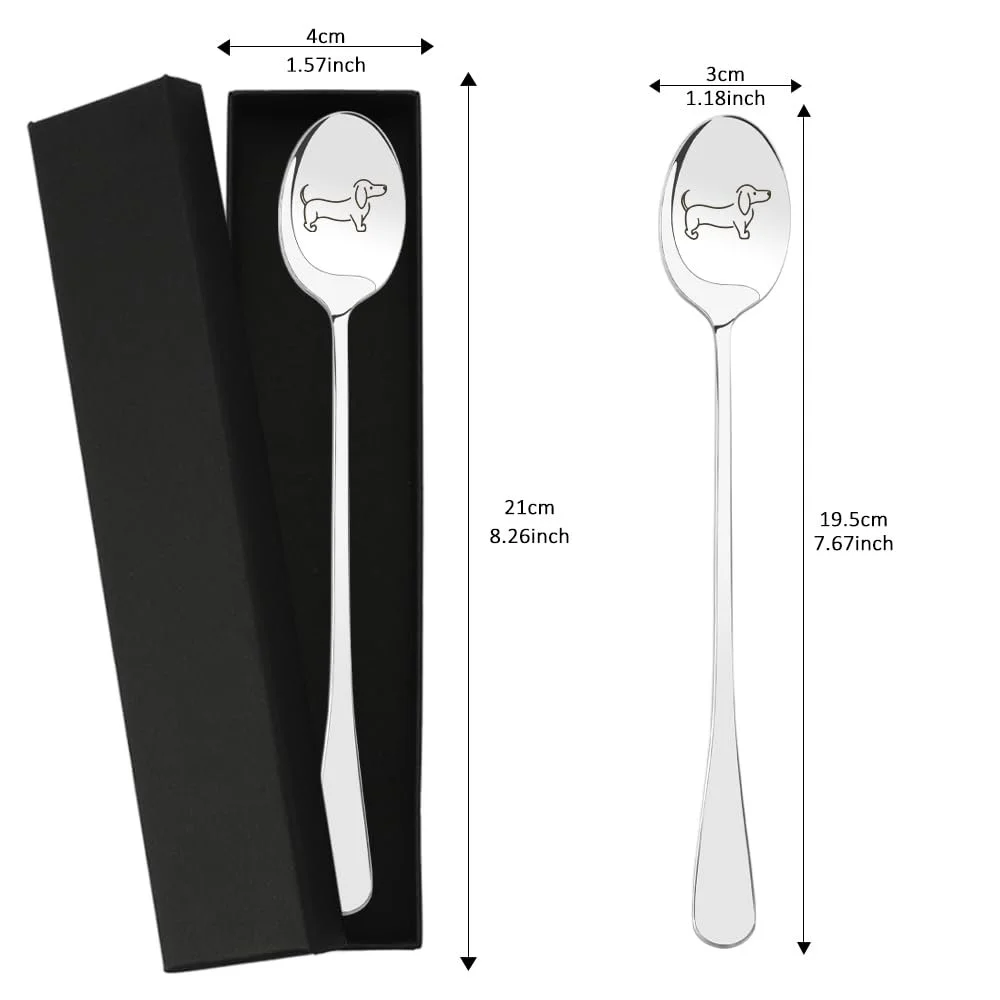 Ложка для кофе Dachshund, фото №4