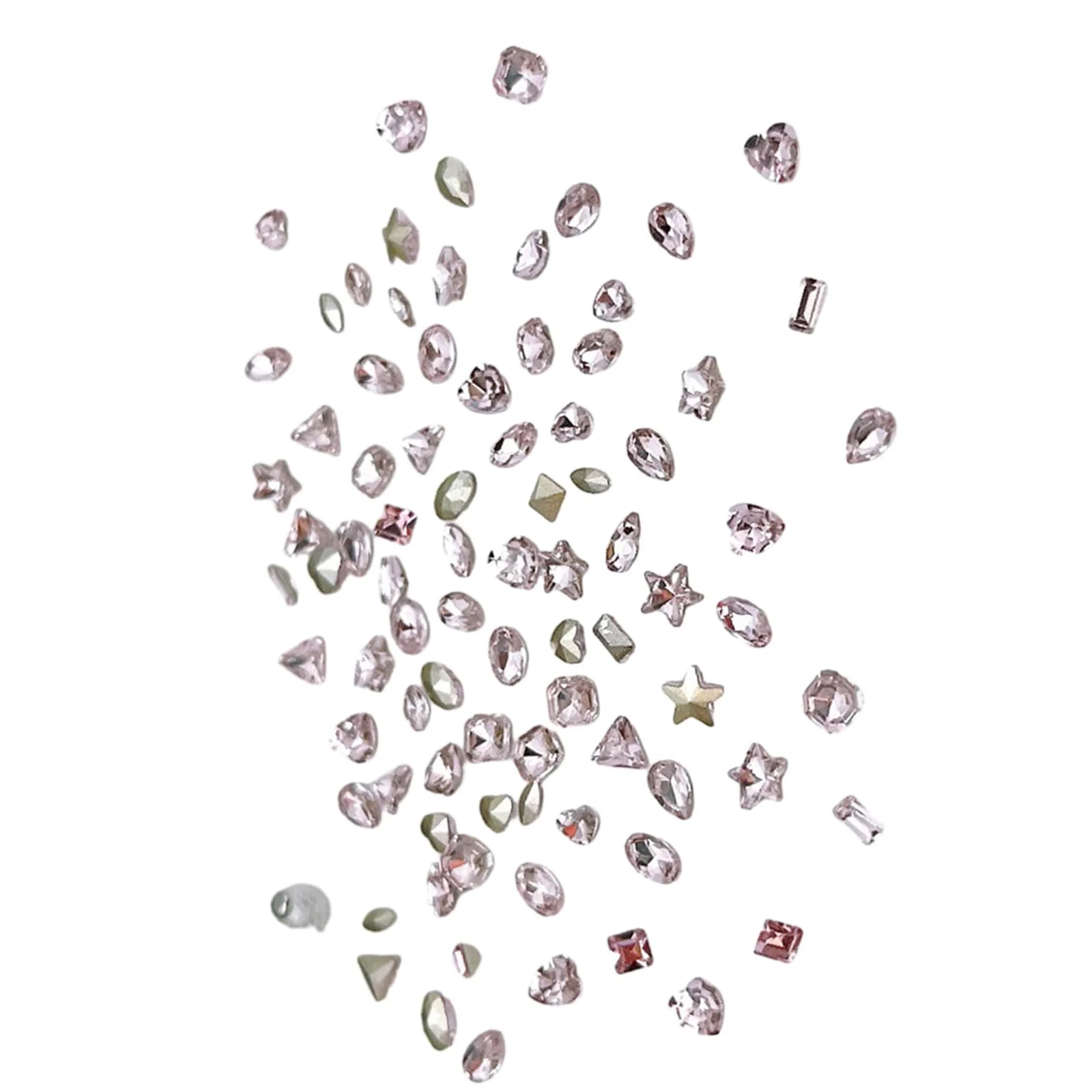 Стразы для ногтей Нерегулярные формы стекло бриллиант хрустальные украшения 3D шармы для ногтей, фото №4