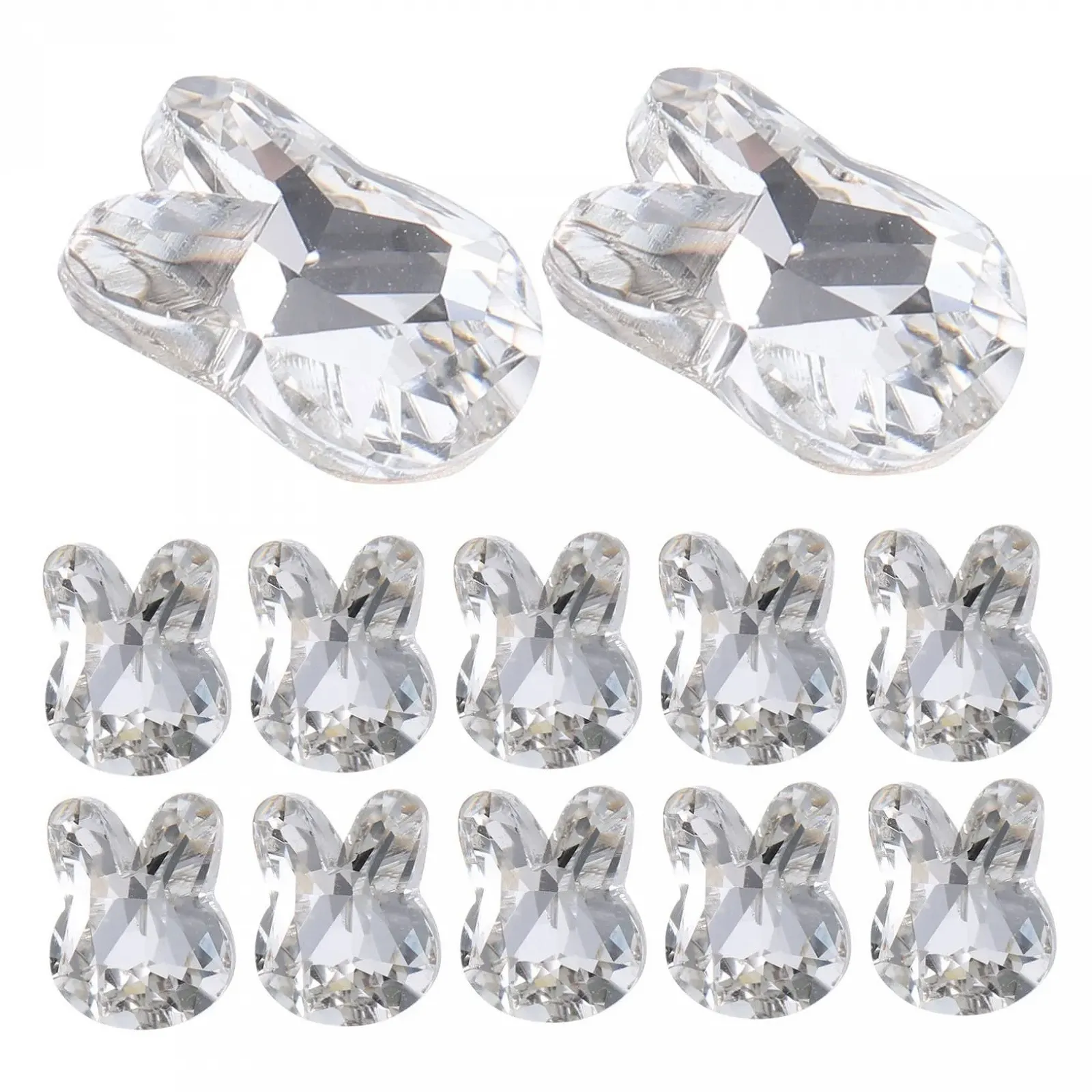 Прикраси для нігтів Кролик 60 шт, кристали, діаманти, фото №7 Прикраси для нігтів Кролик 60 шт, кристали, діаманти, фото №7