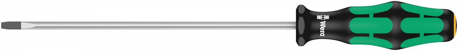 Викрутка шліцова Wera 335 05008008001 0.5 x 3 x 150 мм срібляста, фото №1