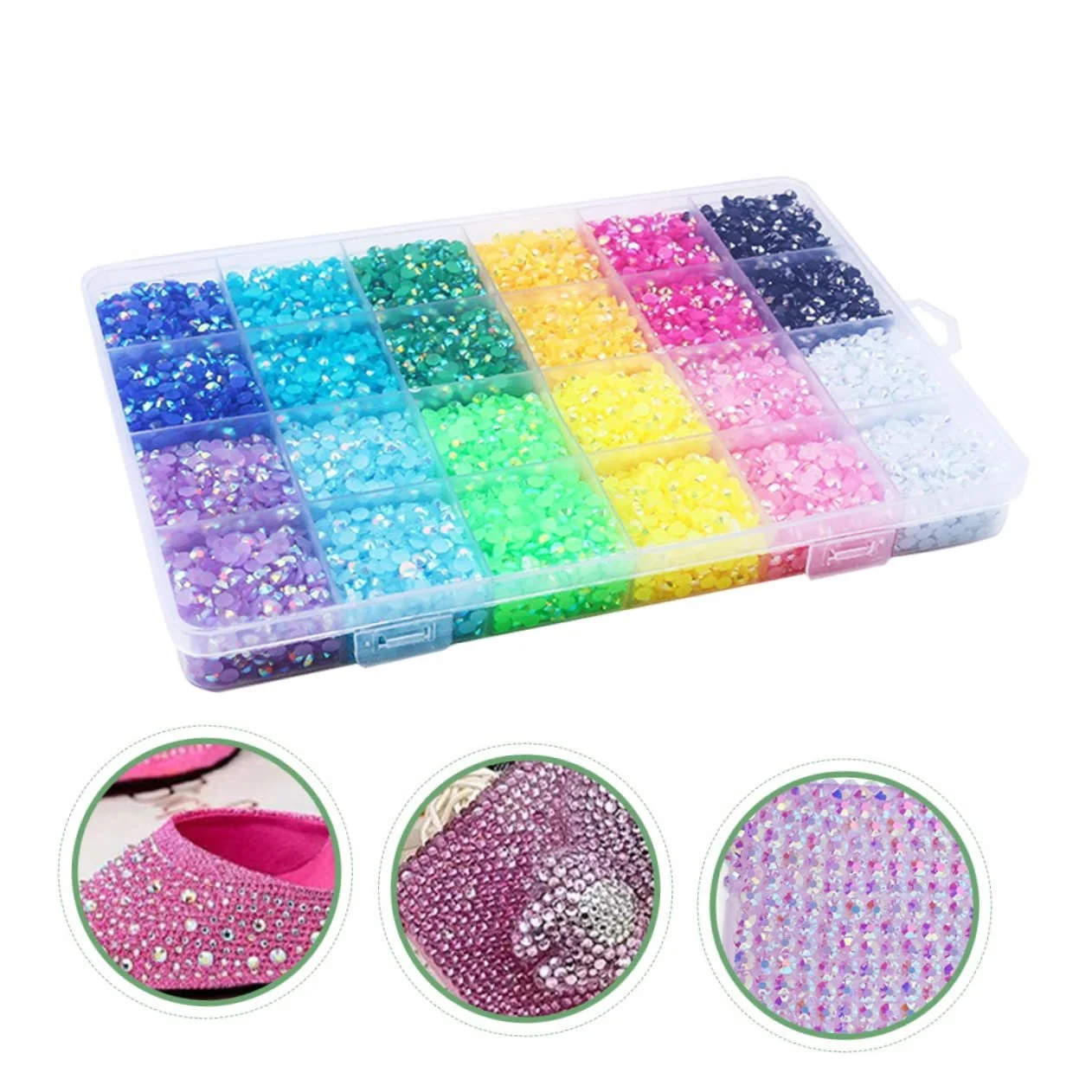 Стразы для мини-маникюра Цветные украшения для ногтей DIY Аксессуары, фото №7