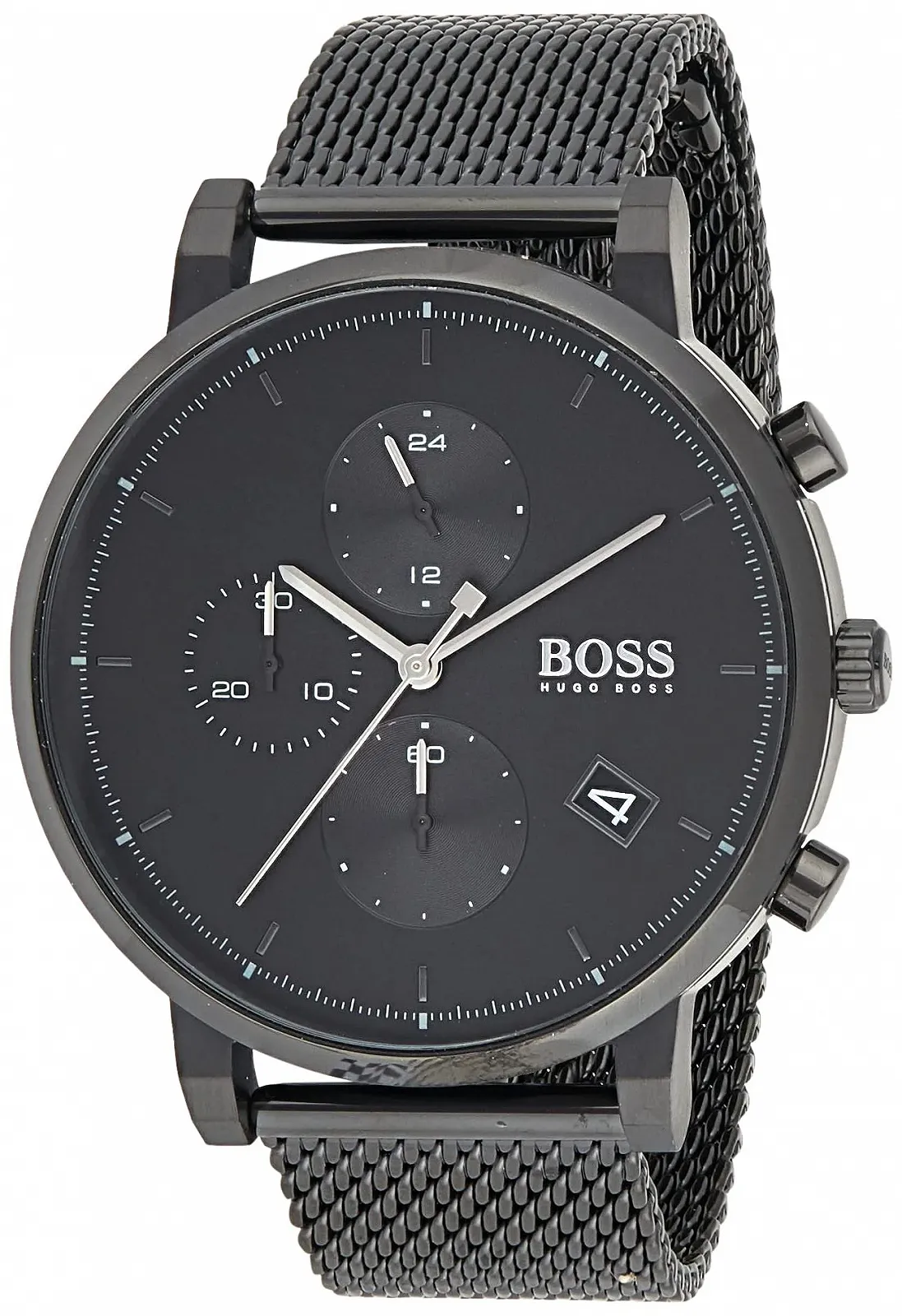 Часы Hugo BOSS Мужские Hb1513813 Черный Браслет, фото №1 Часы Hugo BOSS Мужские Hb1513813 Черный Браслет, фото №1