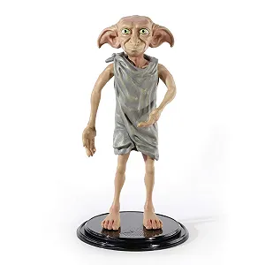 Гнучка фігурка The Noble Collection BendyFigs Harry Potter Dobby 19 см (7,5 дюйма) зі стендом - Фото 1