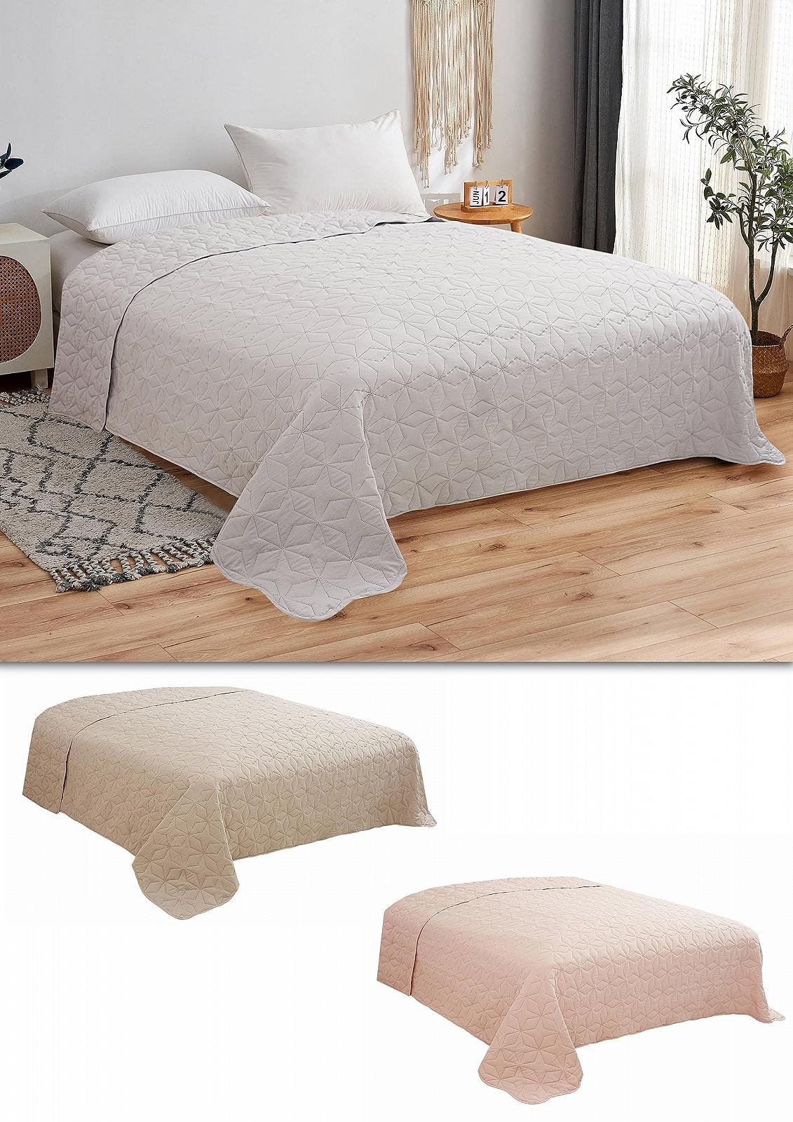 Покривало MB Warenhandel24 XXL Універсальний Плед Приблизно 220 x 240 см Печворк Кантрі Хаус Диван Ліжко Срібний, фото №1 Покривало MB Warenhandel24 XXL Універсальний Плед Приблизно 220 x 240 см Печворк Кантрі Хаус Диван Ліжко Срібний, фото №1