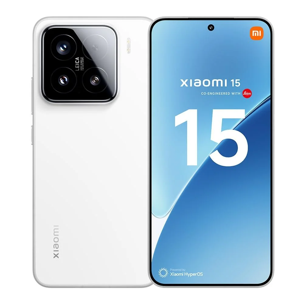 Смартфон Xiaomi 15 12 + 256GB 50MP Leica 5240 мАг HyperCharge 90 Вт HyperAI White, фото №1