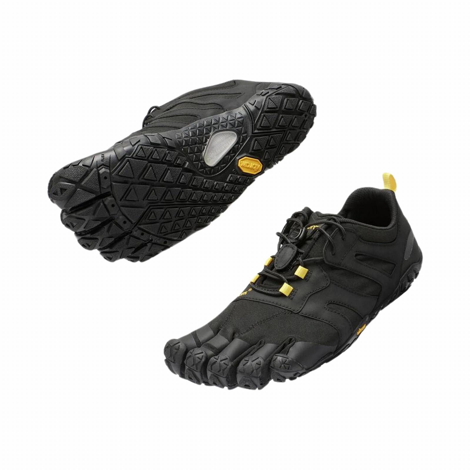Кросівки Vibram Five Fingers V-Trail 2.0 для трейлраннінгу чоловічі, синій/помаранчевий, фото №7 Кросівки Vibram Five Fingers V-Trail 2.0 для трейлраннінгу чоловічі, синій/помаранчевий, фото №7