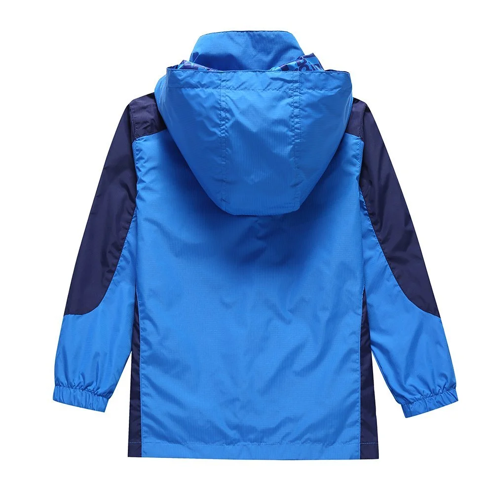 Водонепроникний дощовик для хлопчиків BASADINA з захистом UPF 50, фото №2