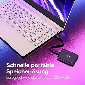 Внешний SSD-накопитель Crucial X9 CT4000X9SSD902 4TB USB-C 3.2 1050МБ/с synthetic.ua - Фото 1