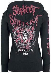 Куртка с капюшоном Slipknot Iowa Star Женская Черный synthetic.ua - Фото 1