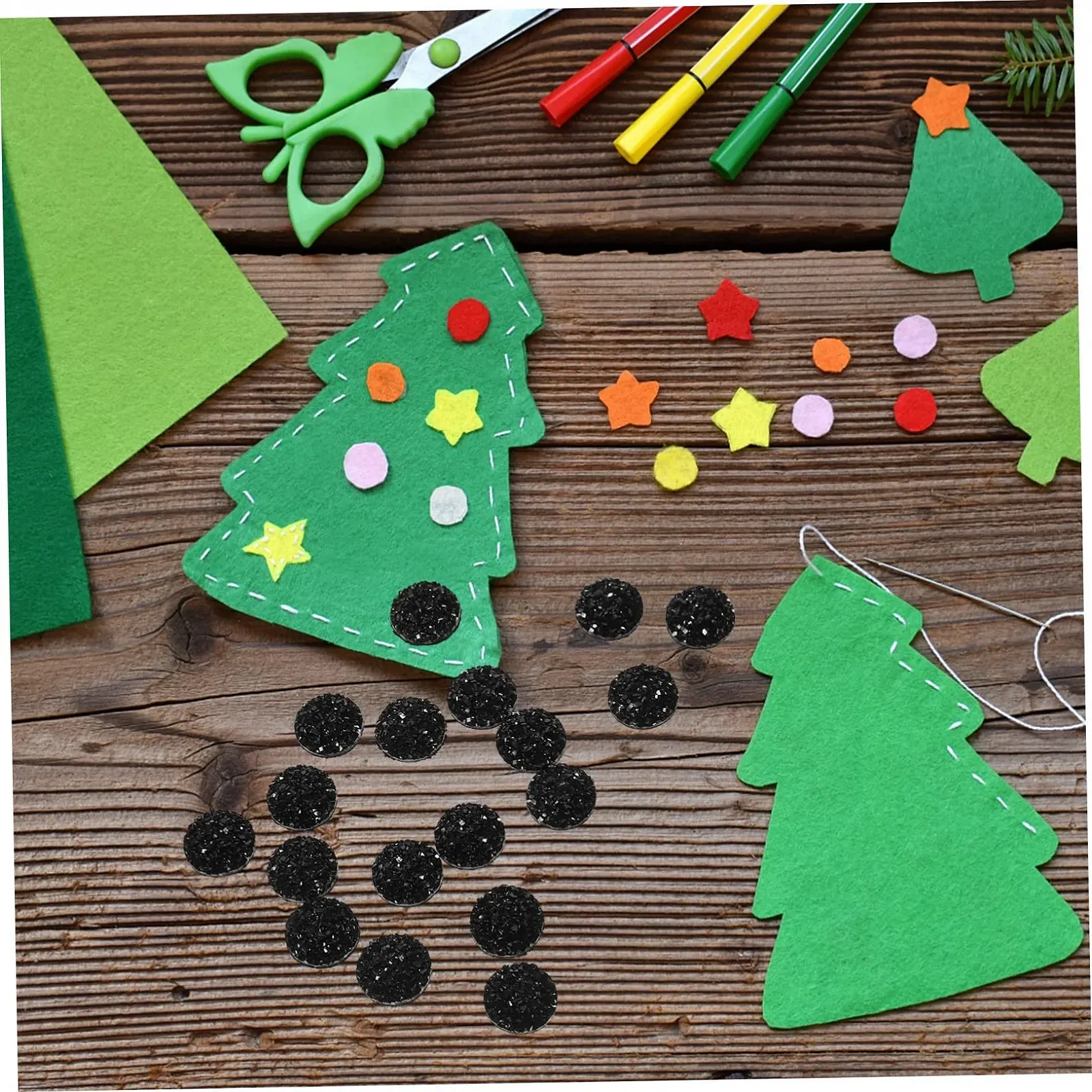 Стрази Мікс DECHOUS 400 штук, опалітові, для манікюру, фото №4