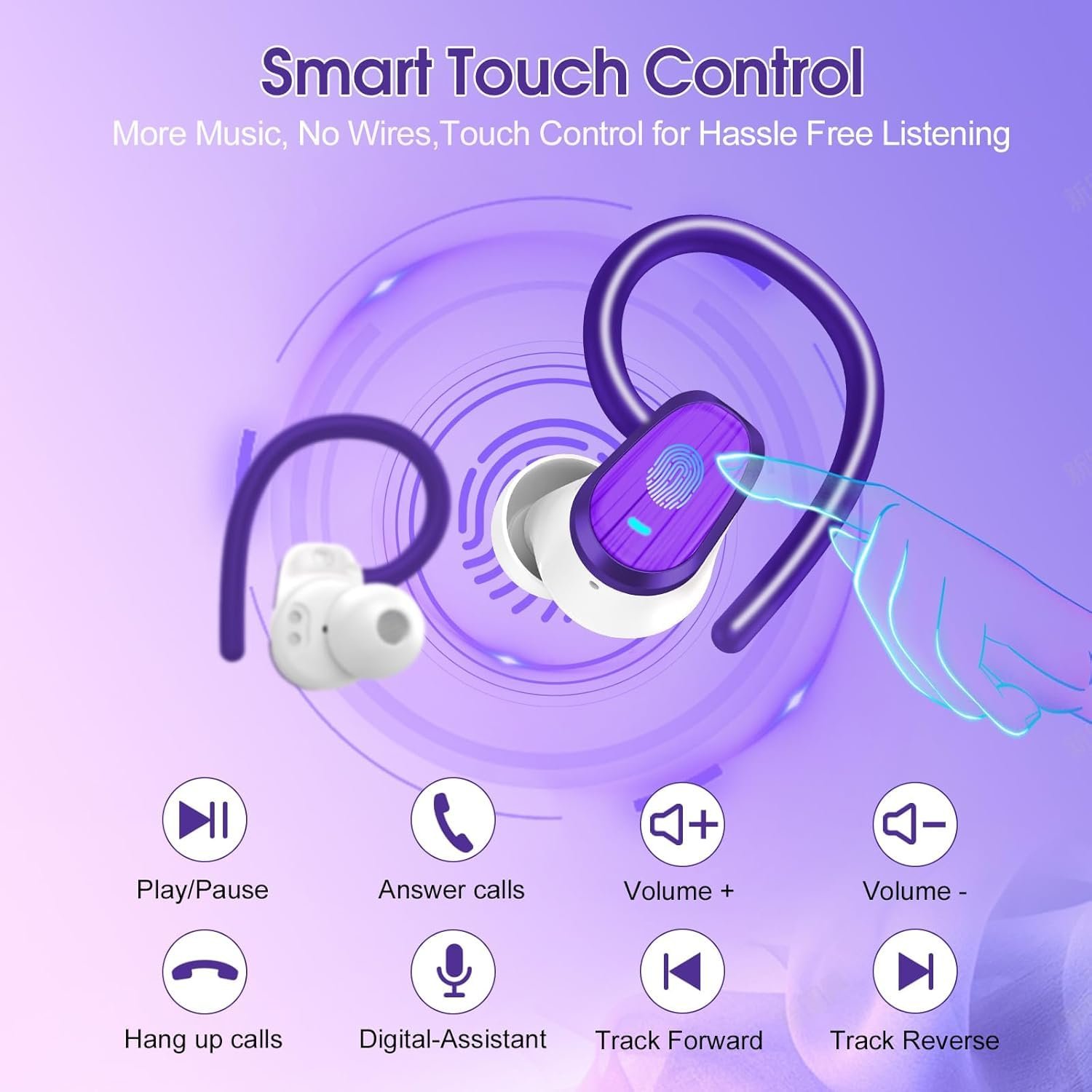 Навушники-перекладачі AI OYIB 164 мовами, 6 режимів перекладу з додатком, Bluetooth 5.4, 50 годин, фото №8