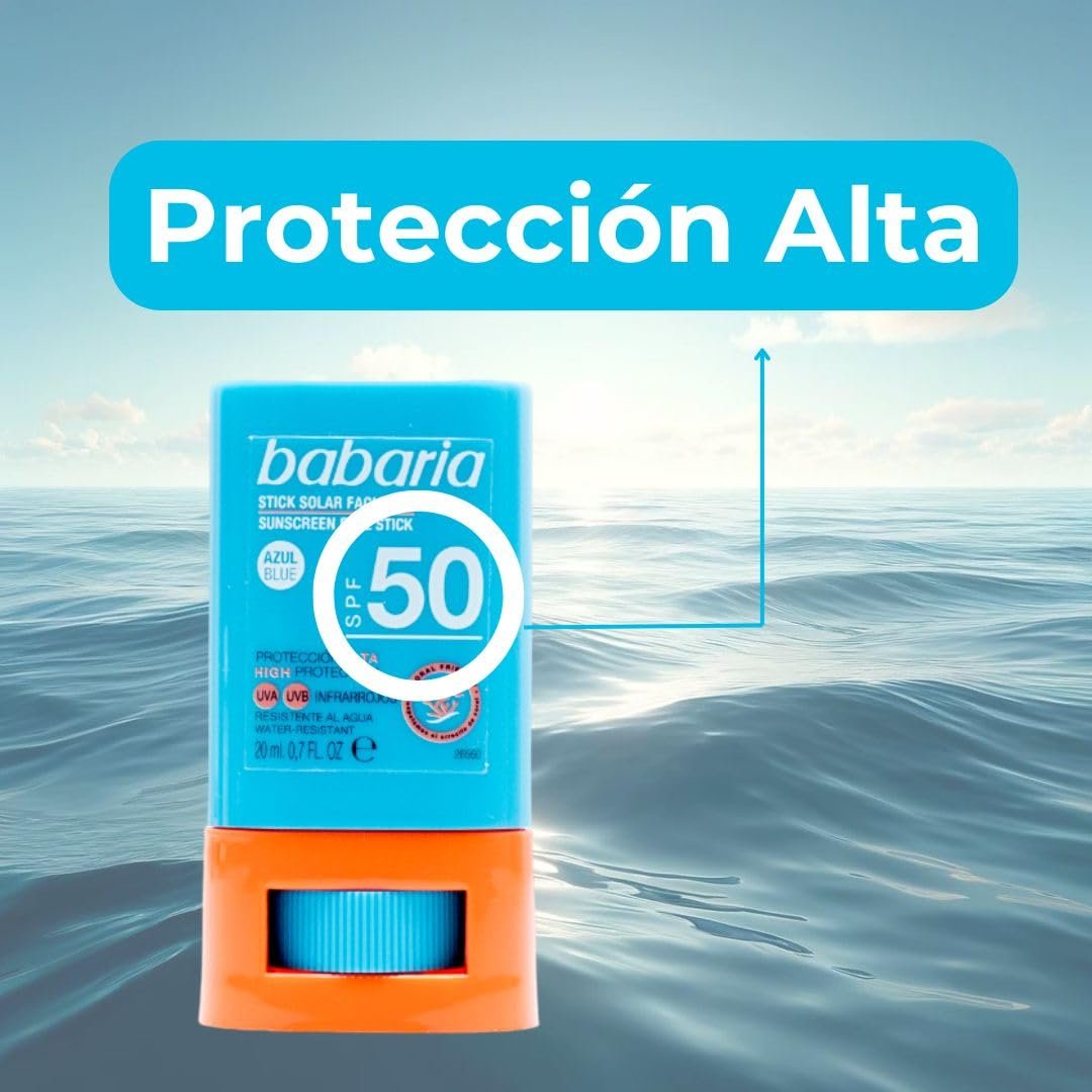 Солнцезащитный стик Babaria Surf Stick Very High Protection Blue 20 г, фото №3
