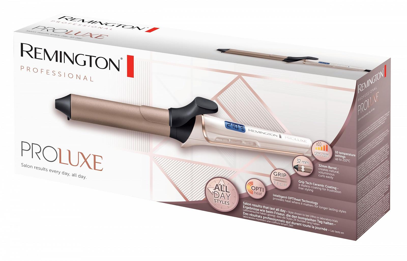 Конусна плойка Remington PROluxe CI91X1 25-38 мм технологія OPTIheat, фото №10 Конусна плойка Remington PROluxe CI91X1 25-38 мм технологія OPTIheat, фото №10