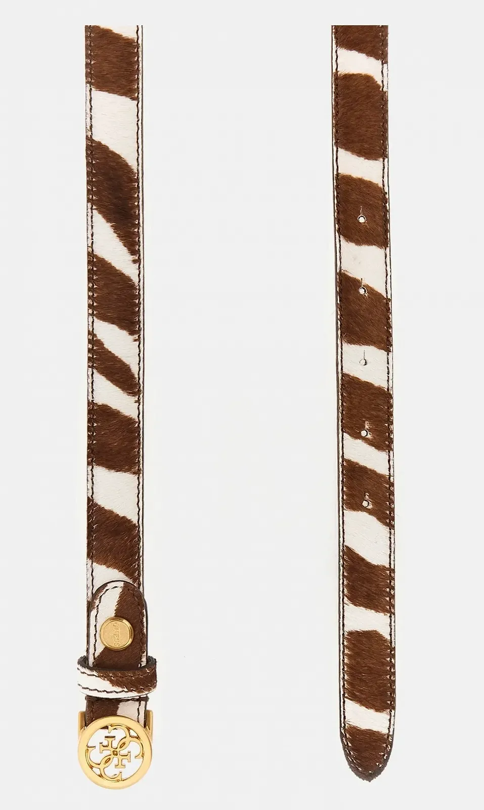 Женский ремень Guess - Sestri Adjustable Zebra (BW9174 P4420) Коричневый мульти - M, фото №2