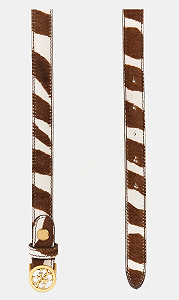 Женский ремень Guess - Sestri Adjustable Zebra (BW9174 P4420) Коричневый мульти - M synthetic.ua - Фото 1