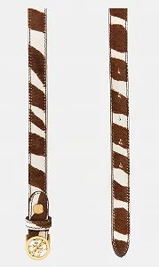 Женский ремень Guess - Sestri Adjustable Zebra (BW9174 P4420) Коричневый мульти - M synthetic.ua - Фото 1