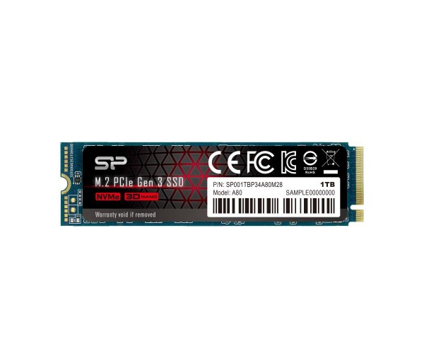 SSD накопичувач Silicon Power P34A80 512 GB SP512GBP34A80M28, фото №1