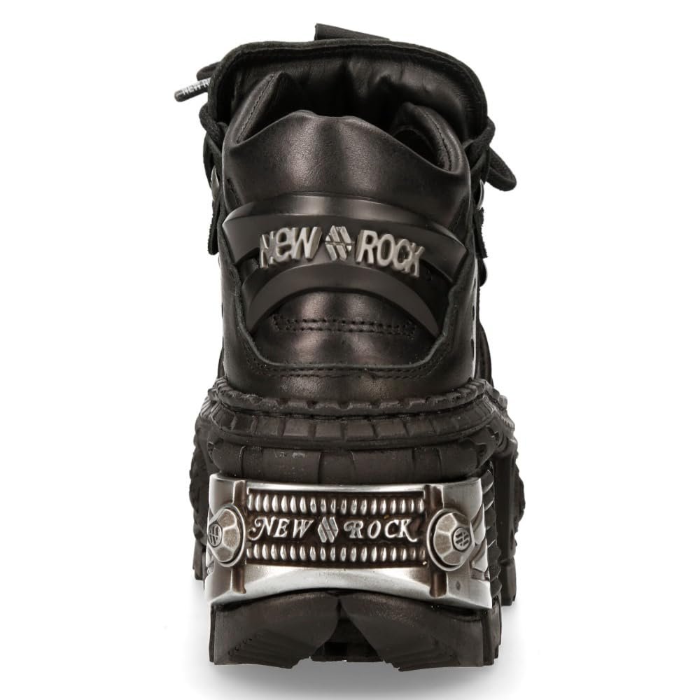 Ботинки New Rock TANK M.WALL106-S10 Кожаные Черные Унисекс, фото №4 Ботинки New Rock TANK M.WALL106-S10 Кожаные Черные Унисекс, фото №4