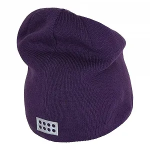 Шапка LEGO вязаная холщовая с двусторонними блестками synthetic.ua - Фото 1