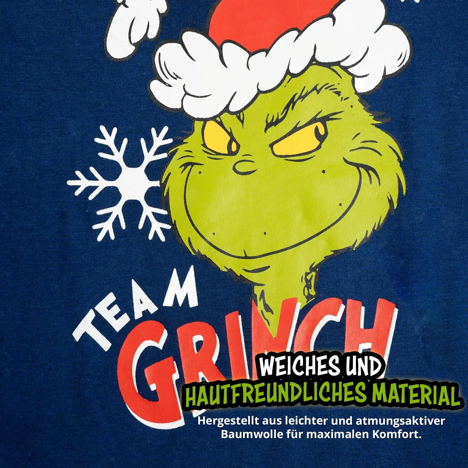 Пижама United Labels Grinch для мальчиков Синий Серый, фото №5