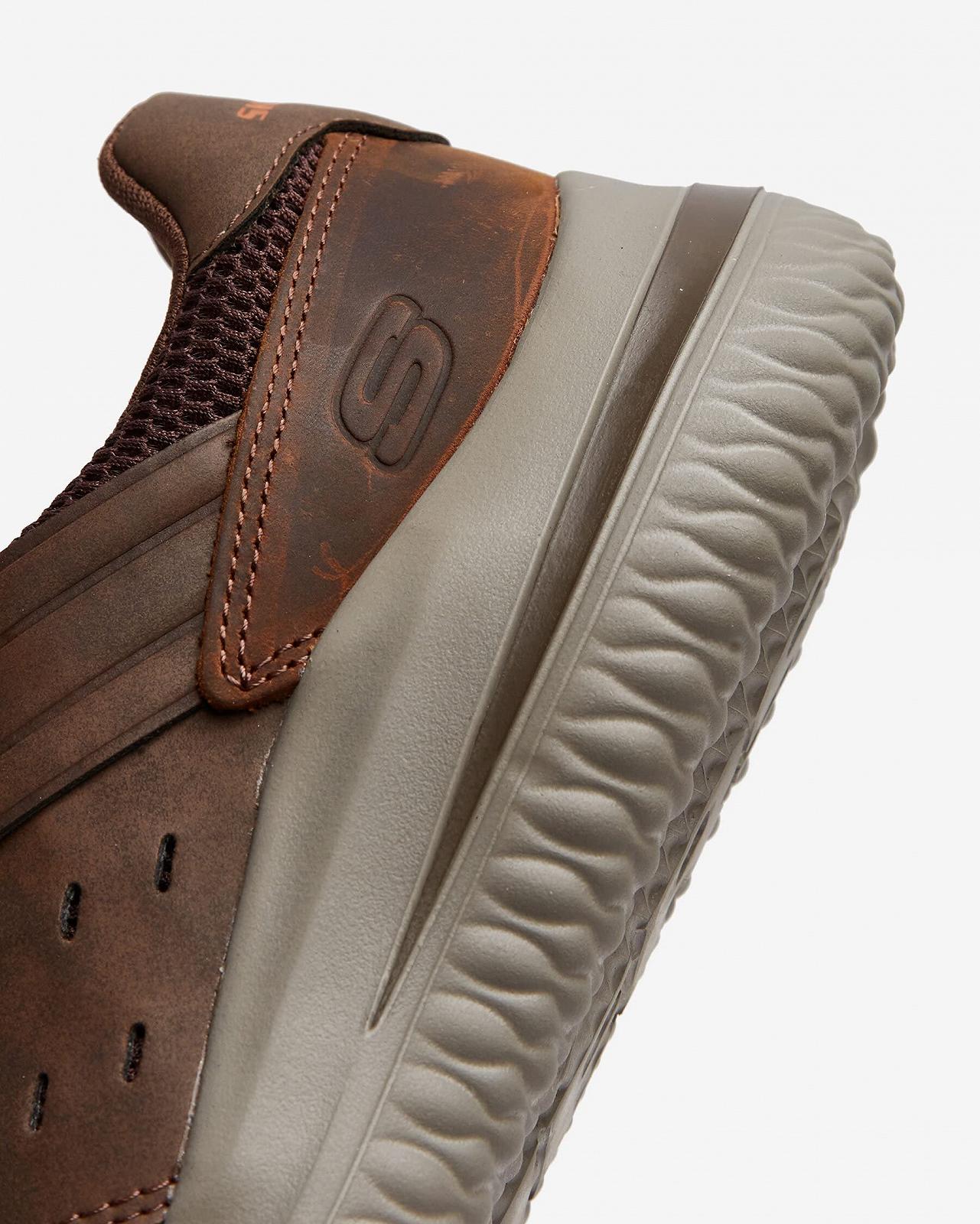 Кроссовки Skechers Delson 3.0 Ezra коричневый, фото №7